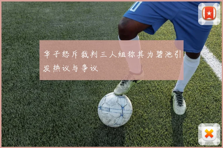华子怒斥裁判三人组称其为碧池引发热议与争议