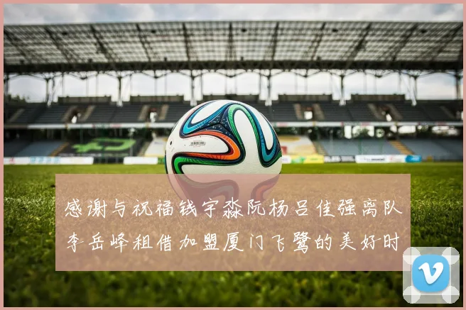 感谢与祝福钱宇淼阮杨吕佳强离队李岳峰租借加盟厦门飞鹭的美好时刻